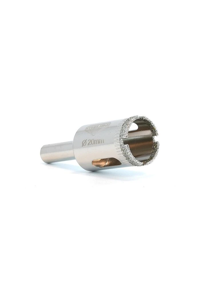 Алмазна гальванічна коронка Steelring D20 під дриль (STS20) STS (392074978)