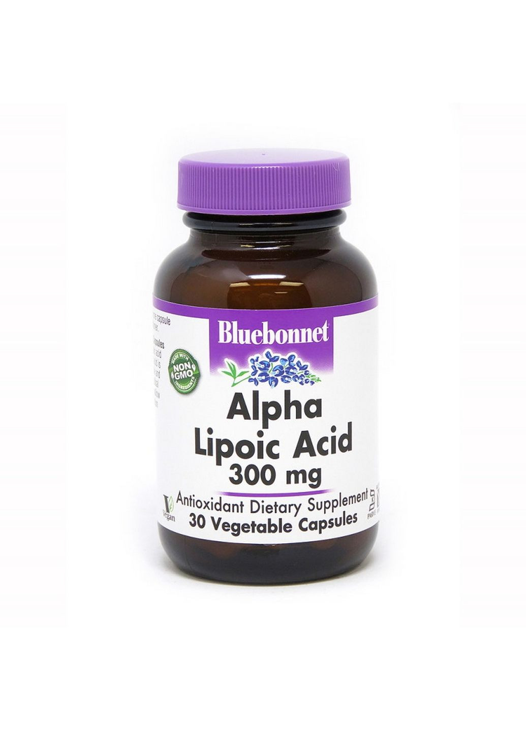 Натуральна добавка Bluebonnet Alpha Lipoic Acid 300 mg, 30 капсул Bluebonnet Nutrition (293421826)