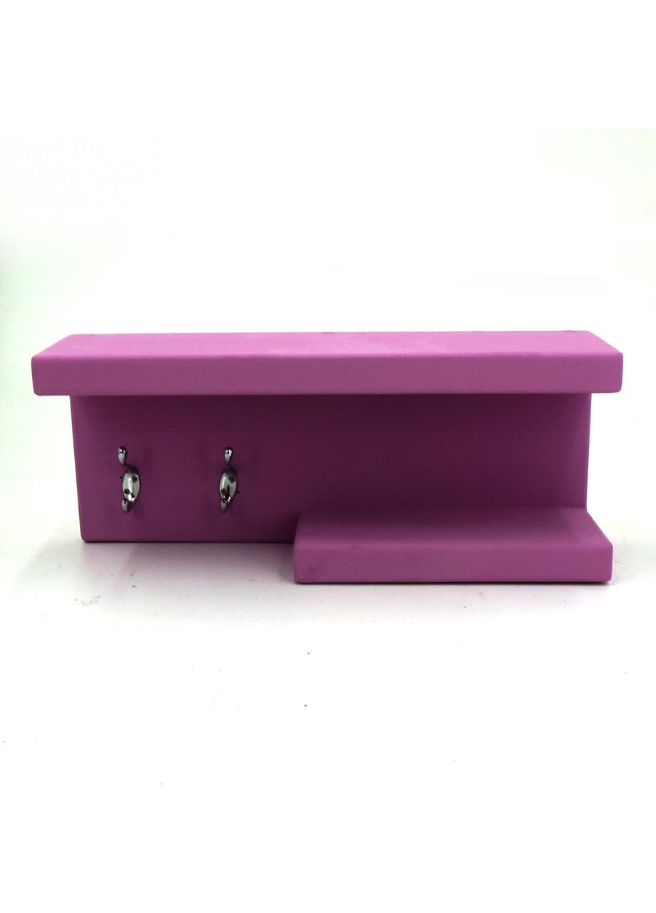 Полиця для ванної з дерева Бонн флокс (ВНП-000855) No Brand (328090953)