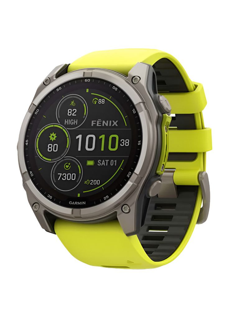 Смарт-часы fenix 8 51mm,Saph Solar, BareTi/Graphite,AmpYe/GrphBnd (m452339) Garmin fenix 8 51mm,Saph Solar, BareTi/Graphite,AmpYe/Grp (366562197)