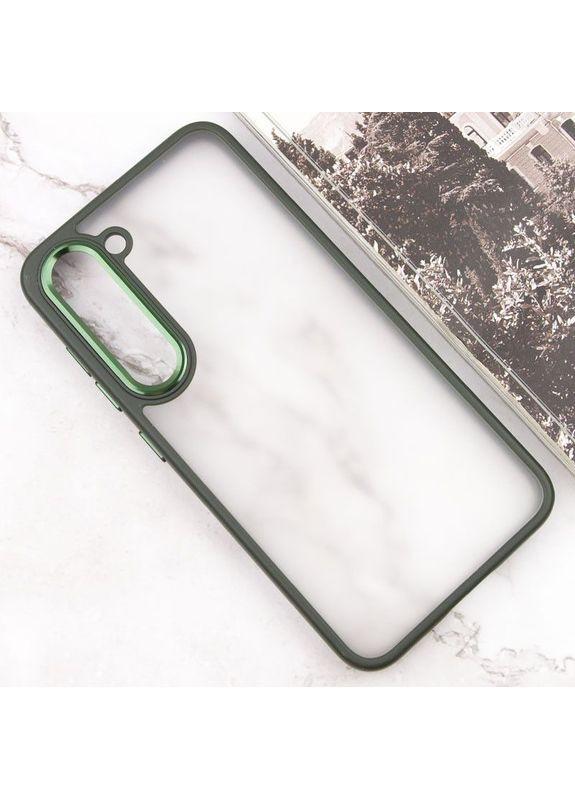 Чохол TPU+PC North Guard для Samsung Galaxy S23+ Темно-зелений Epik (373255644)