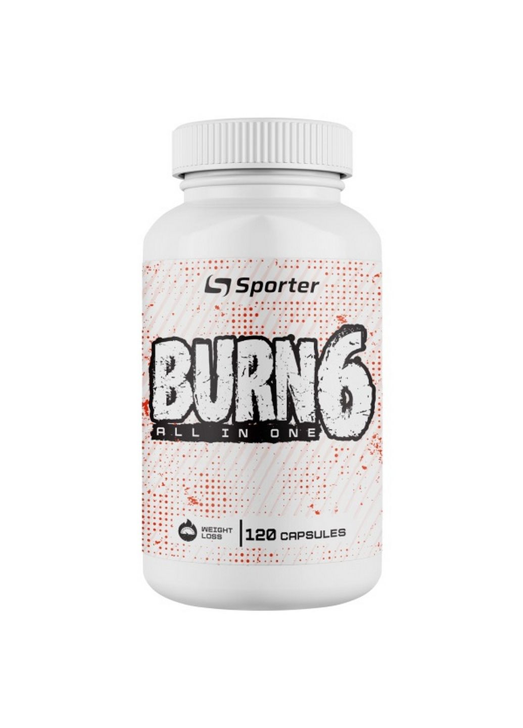 Жиросжигатель Burn 6 All in One, 120 капсул Sporter (315870919)