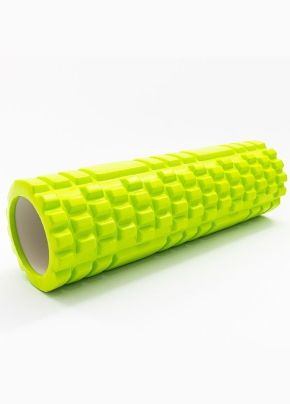 Фітнес ролер масажний EVA 29.5 см для йоги, пілатесу та міофасціального масажу No Brand (342117982)