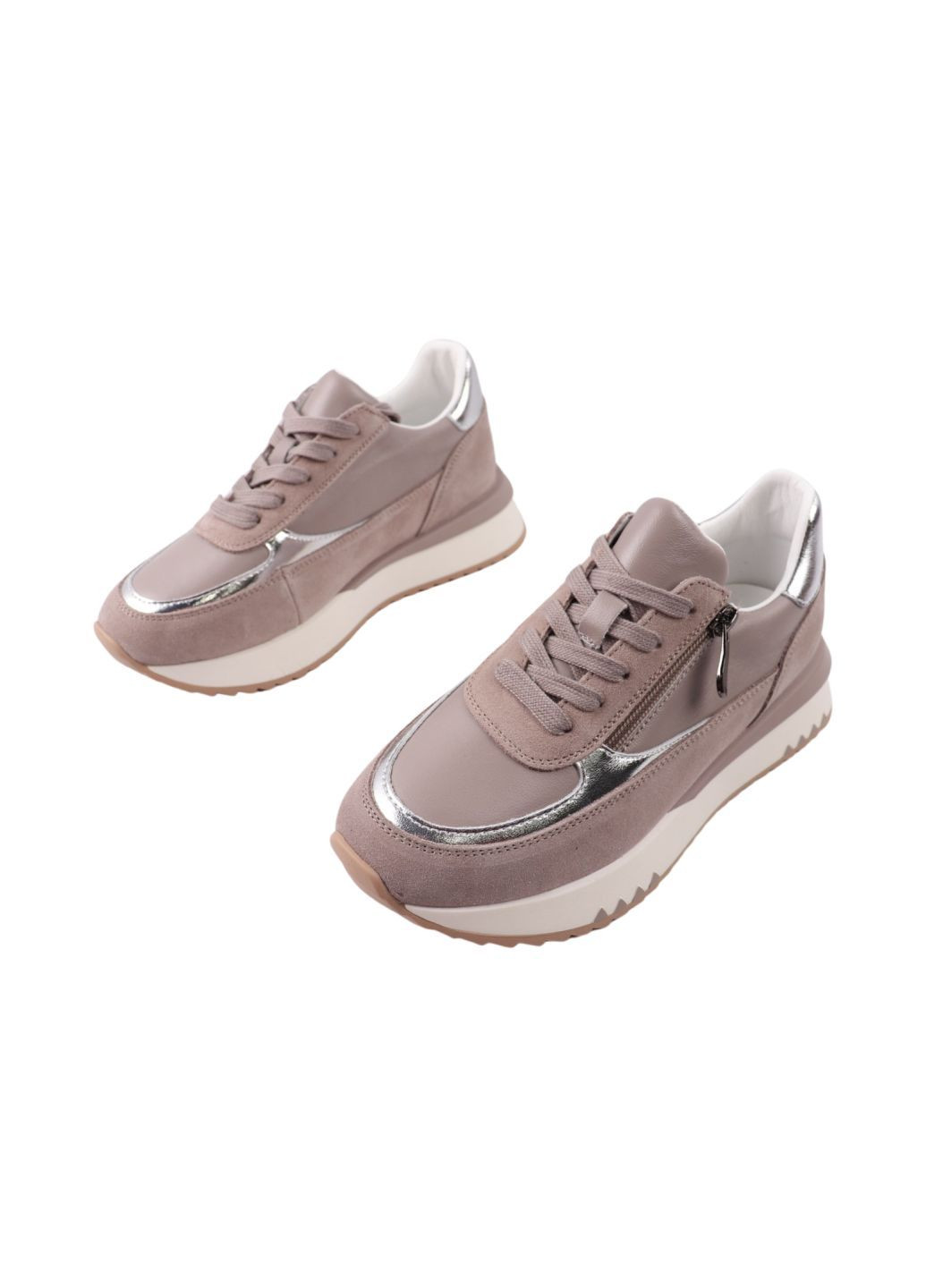 Кросівки жіночі капучіно натуральна шкіра Lifexpert 1574-24DK бежеві (290983772)