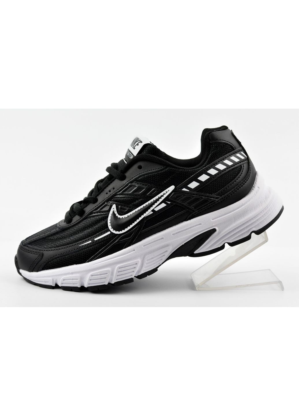 Кросівки Nike унісекс Initiator No Brand чорно-білі демісезони (371595675)
