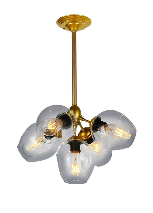 Люстра 756LPR66005-5 GD+CL (LVS1069) Levistella (305755574)