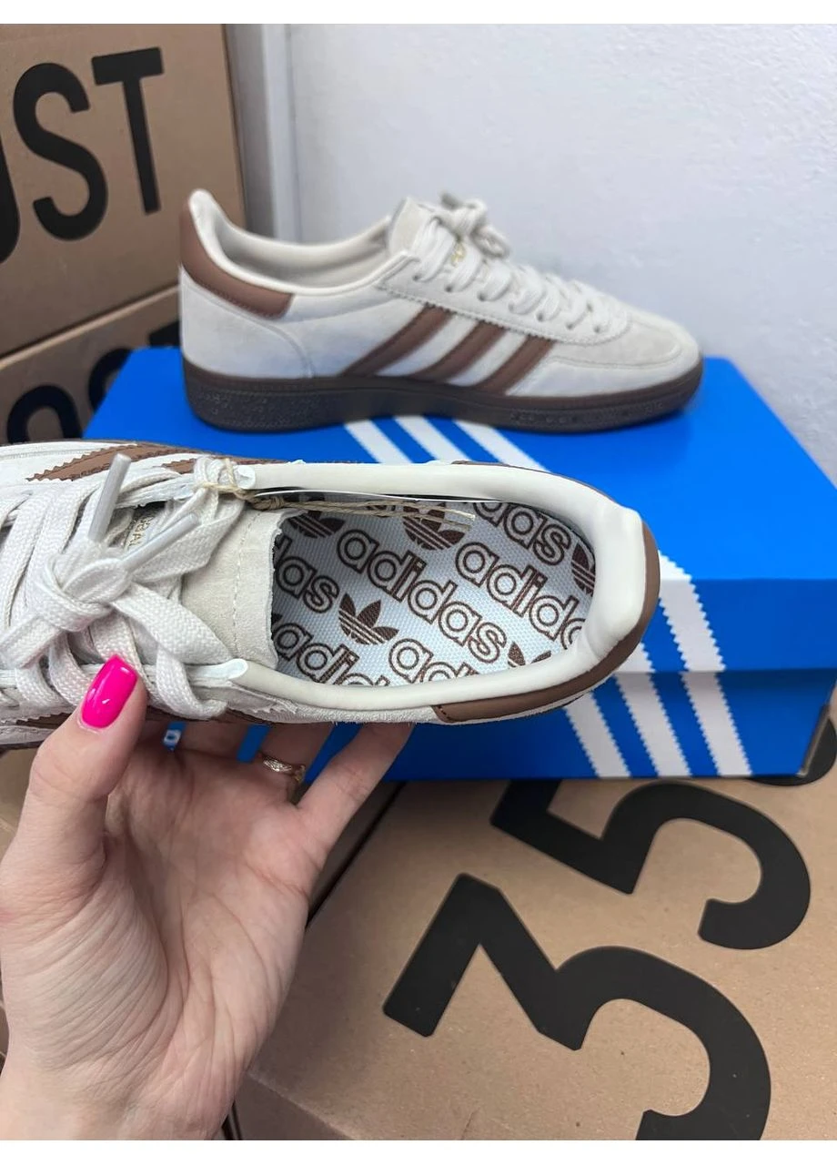 Серые летние кроссовки adidas spezial grey choco адидас специал No Brand