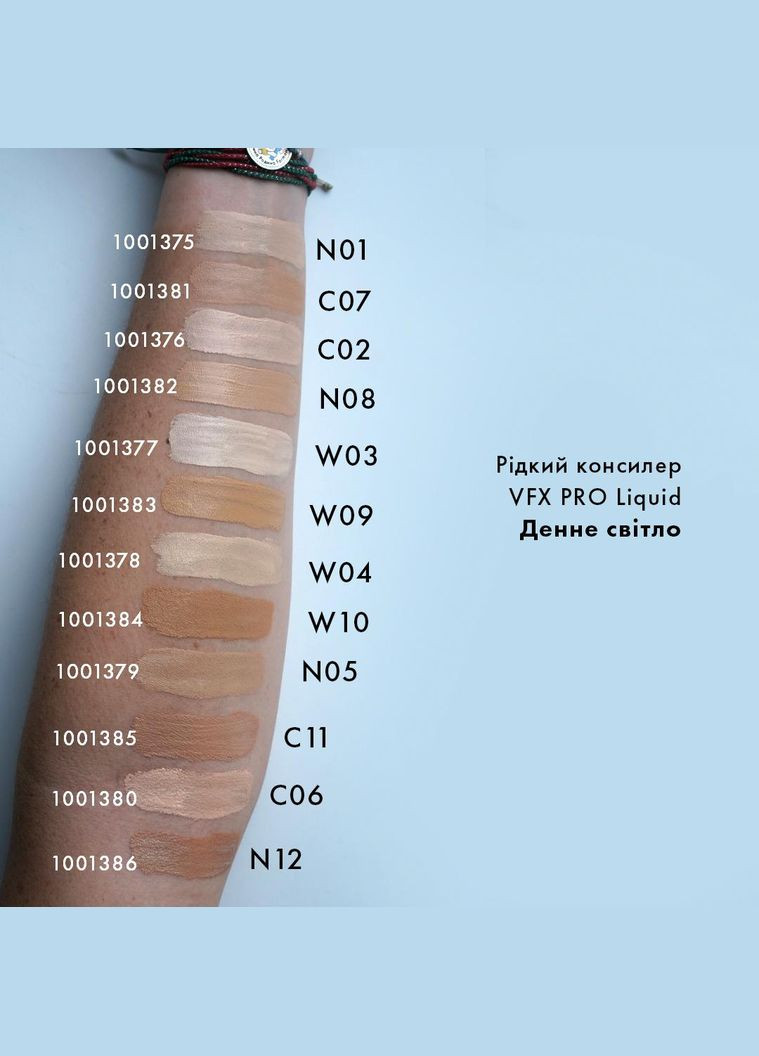 Жидкий консиллер VFX Pro Liquid N12 6 мл Farmasi (294944688)