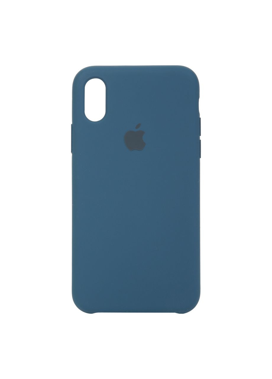 Чехол Original Silicone Case для Apple iPhone X/XS Cosmos Blue (ARM51036) No Brand (327889099)