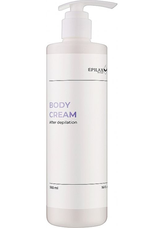Крем для тіла після депіляції з тасманським перцем - Body Cream After Depilation 500ml (1416415-26609908) Epilax (368602790)