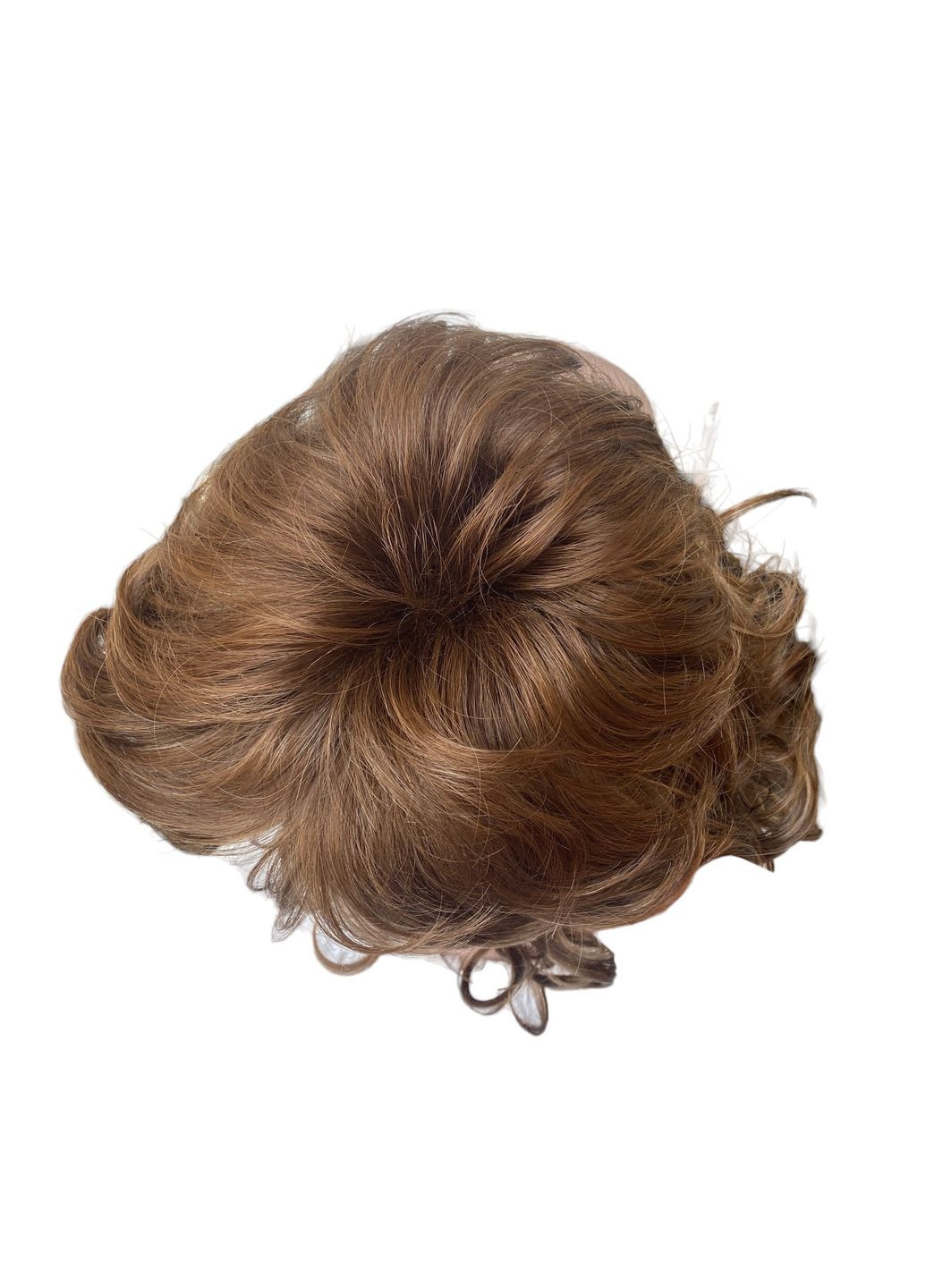 Перука золотиста руса мелірування коротка стрижка жіноча для жінок для щоденної носки Hivision 1560a-v6 No Brand 3162 (296193524)