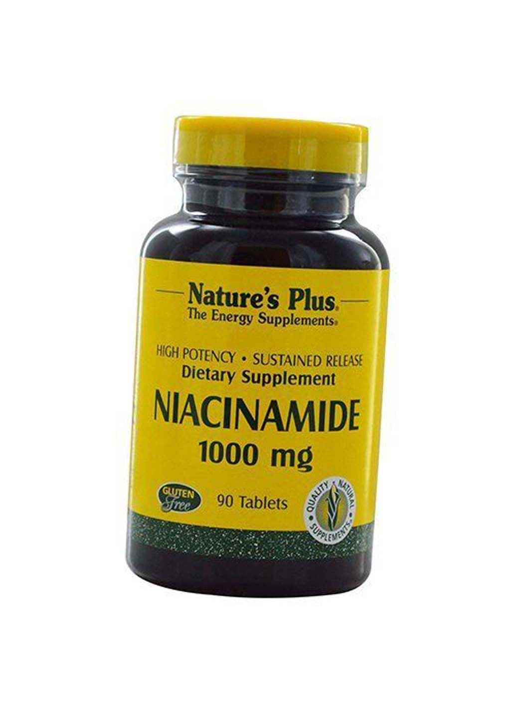 Ніацинамід Niacinamide 1000 90таб Nature's Plus (293515996)