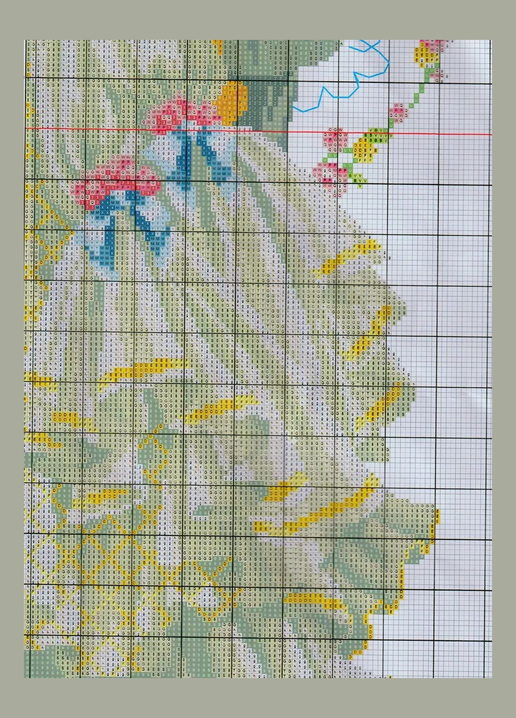 Набір для вишивання за нанесеною на канву схемою "Happy wedding". AIDA 14CT printed 43*62 см Joy Sunday (313613311)