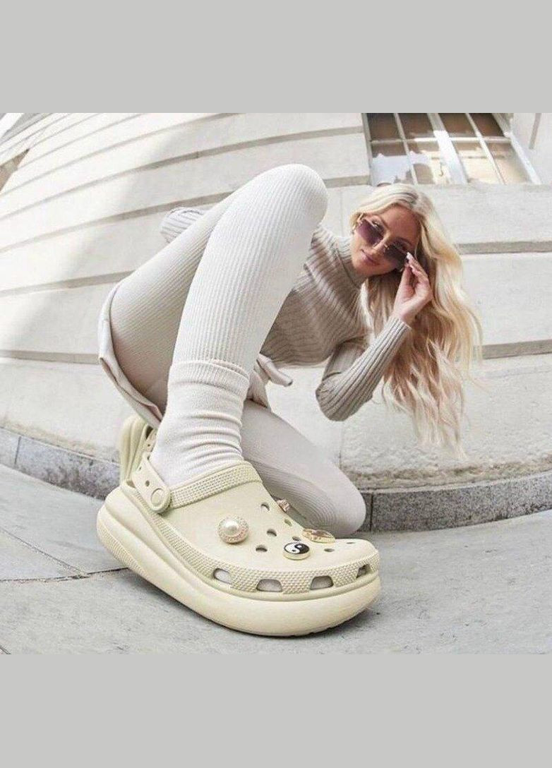 Дитячі крокси Classic Clog Platform Bone Crocs Cutie (338043383)