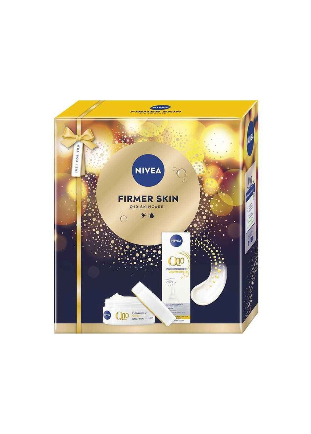 Подарочный набор для женщин 2025 Firmer Skin Q10 Power: Крем 50мл + Крем 15мл Nivea (369619967)