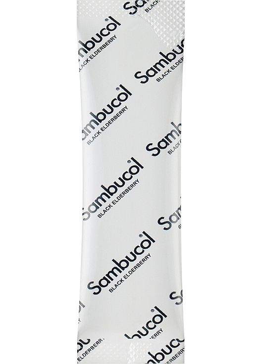Саше для иммунитета Baby Powder Black Elderberry 14x2.2g (1225929-35364939) Sambucol (368632793)