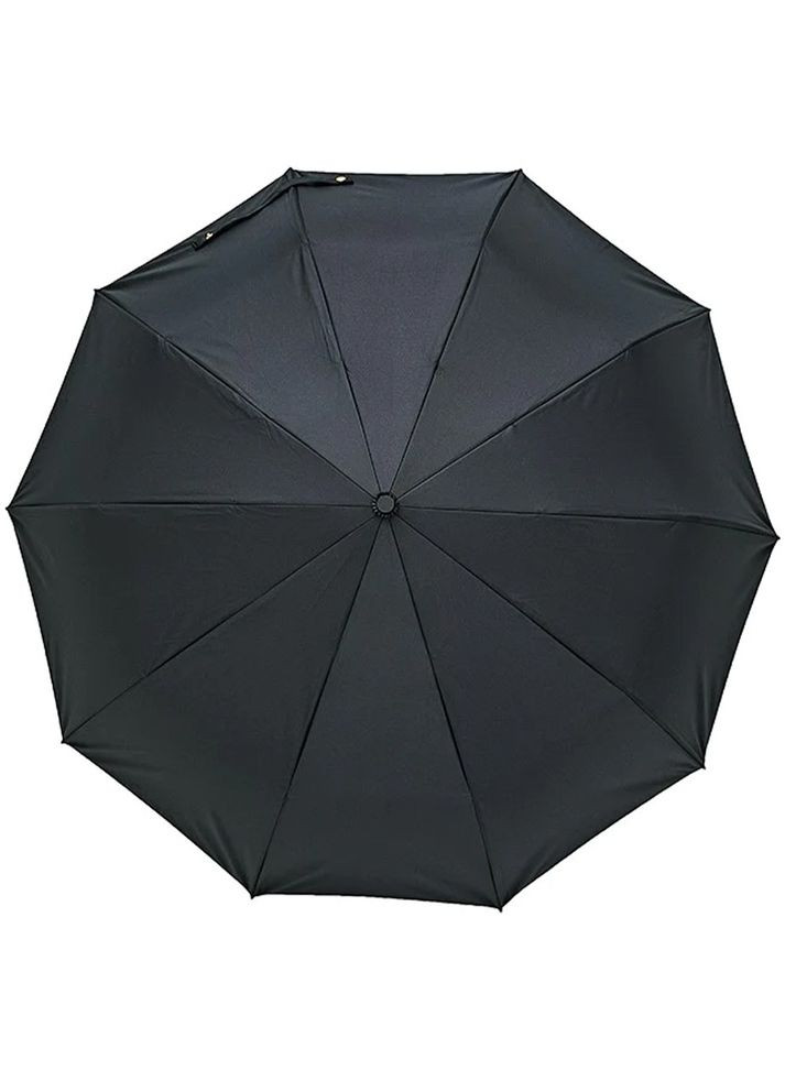 Чёрный зонты с двойным куполом полный автомат черный umb4-005 Krago (316617533)