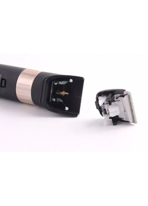 Машинка для стриження волосся бездротова з телескопічною насадкою 3W GM-6042 Чорна Geemy (323486127)