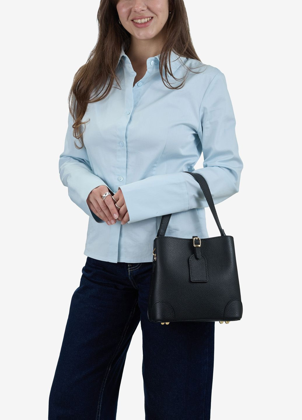 Сумка женская кожаная кросс-боди средняя Сrossbody Regina Notte (335077000)