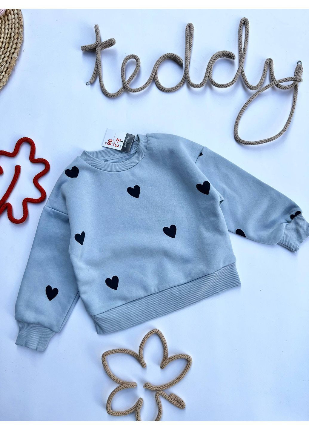 Primark світшот для дівчинки блакитний