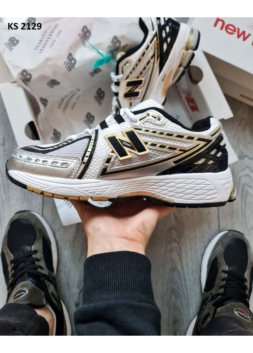 Білі Осінні кросівки чоловічі new balance 1906r white gray steel нью беланс 1906r No Brand