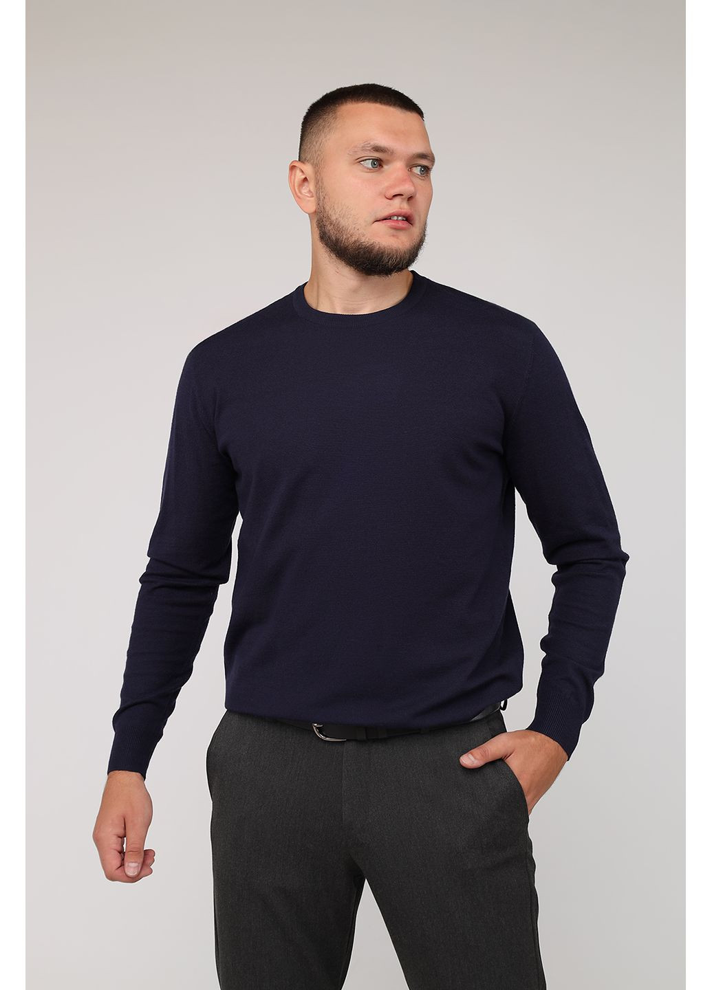 Джемпер мужской цвет темно-синий ЦБ-00275935 Yuki (352690984)