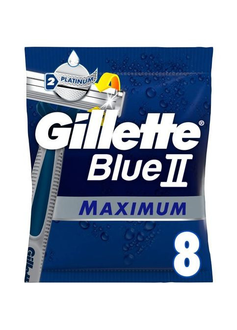 Бритва Blue 2 Maximum 8 шт. (7702018502264) Gillette Blue 2 Maximum 8 шт. (349822763)