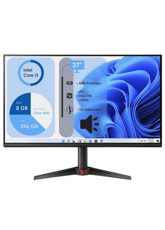 Моноблок 27" HP/ EliteDesk 600 G3 s1151 Core i5-7500T 8GB SSD256GB Мини Пк 1шт Prologix (353828075)