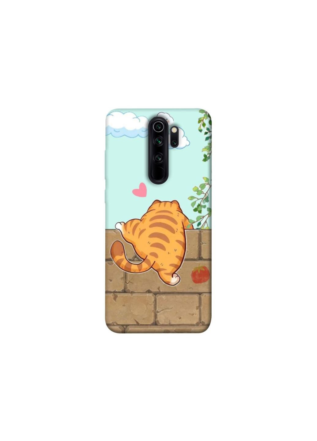 Чехол на Xiaomi Redmi Note 8 Pro Cat the meow Frontalka (352211442)