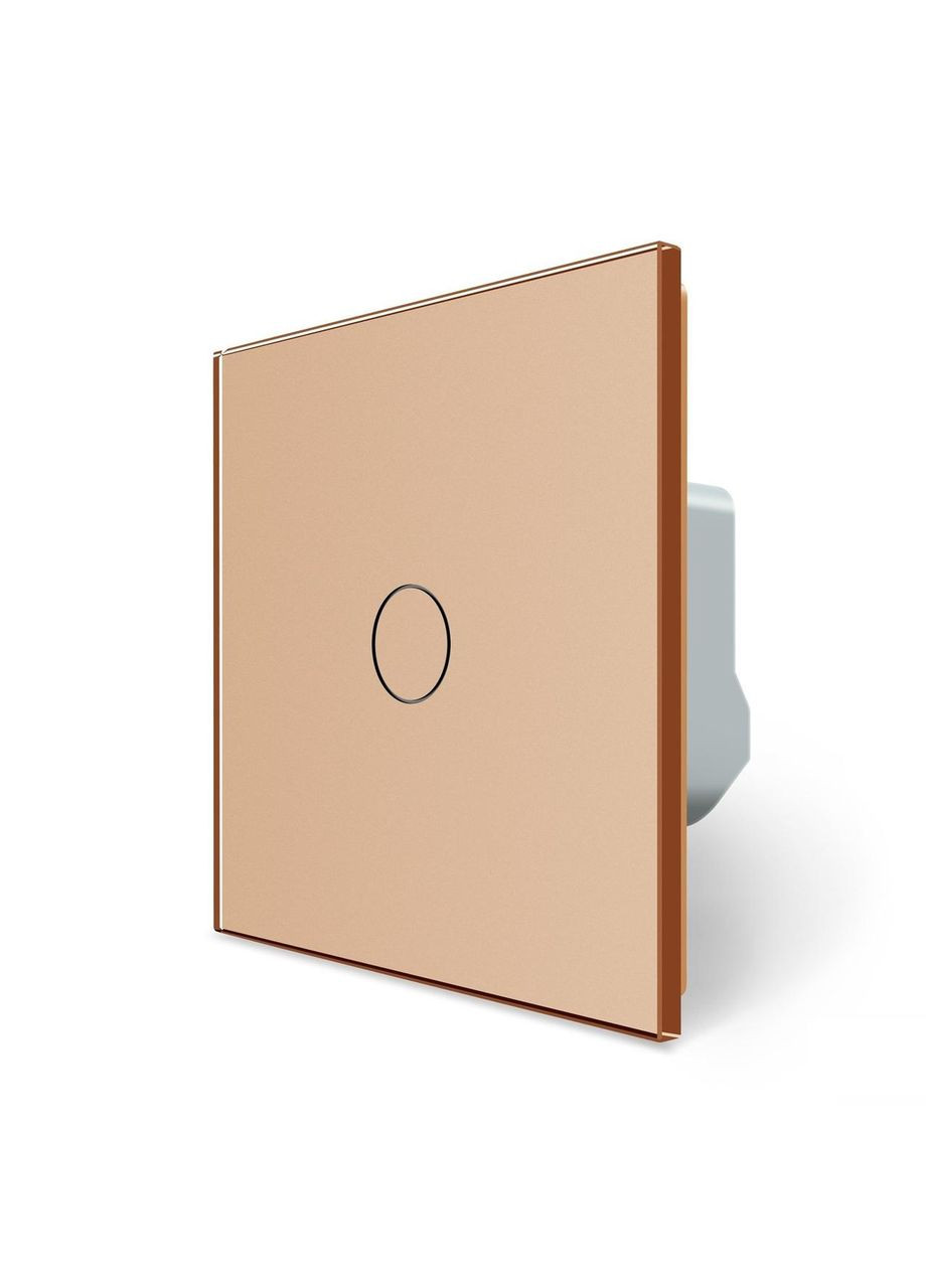 Умный сенсорный Wi-Fi выключатель 1 сенсор стекло (VL-C7FC1NY-2GAP) Livolo (371260688)