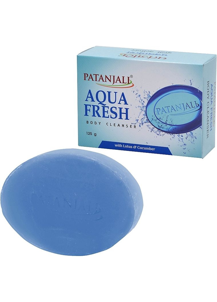 Мило для тіла "Аква Фреш" Aqua Fresh Body Cleanser 125g (1234604-33525376) Patanjali (368614900)