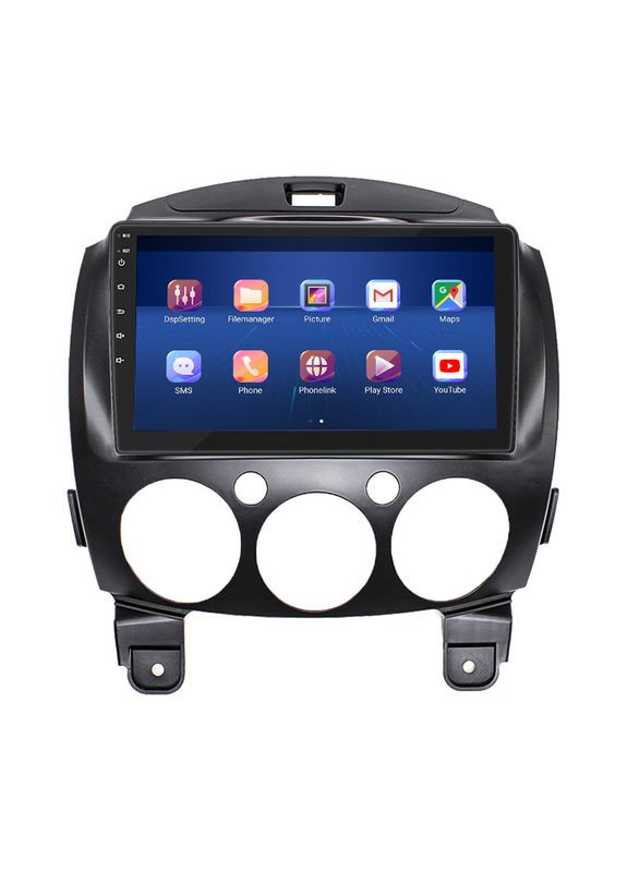 Штатна магнітола 9" для Mazda 2 II (DE) 2007-2010 2/32Gb/4G/ Wi-Fi Premium Мазда 5 шт. Lesko (336199589)