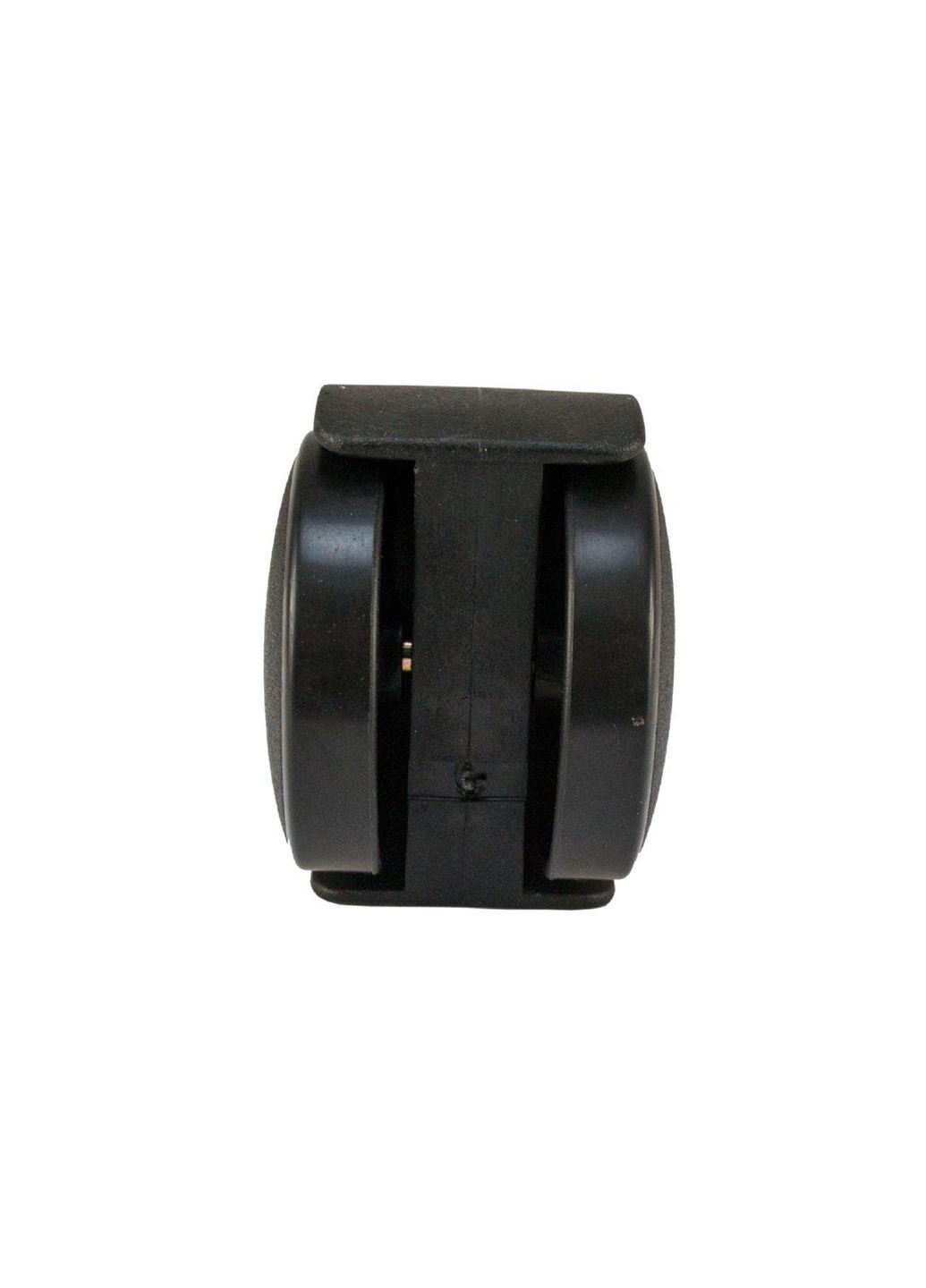 Колесо мебельное поворотное 40 мм черное без тормоза для крепления до 50 кг FZB (332631212)