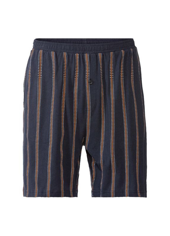 Мужская пижама футболка + шорты 371555 темно-синий Livergy (373273902)