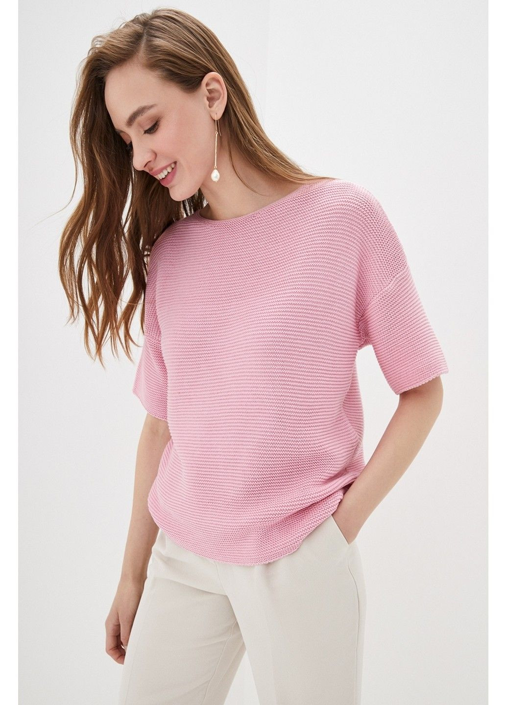 Рожевий літній джемпер js435 Sewel