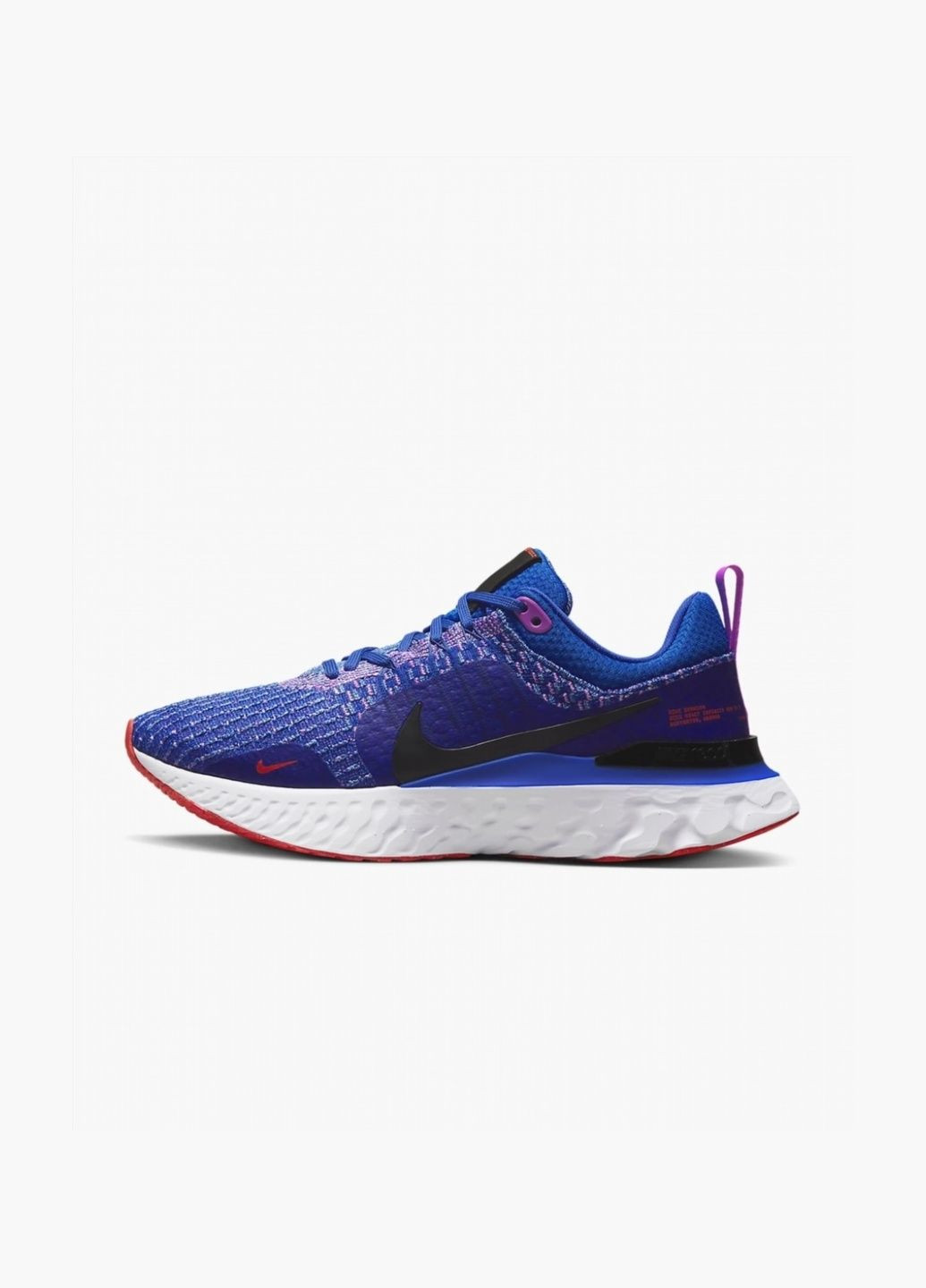 Кроссовки женские React Infinity 3 Blue Dz3016-400 Nike синие (333653447)