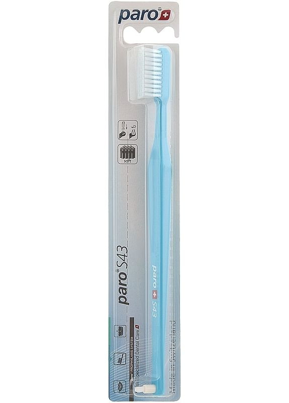 Зубная щетка "S43", голубая Isola F Зубная щетка "S43", голубая (2-932531) Paro Swiss (369793434)