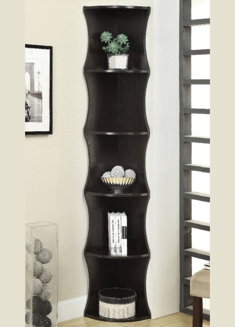 Стеллаж угловой из дерева Лаймтри венге (УСП-000712) No Brand (327866587)