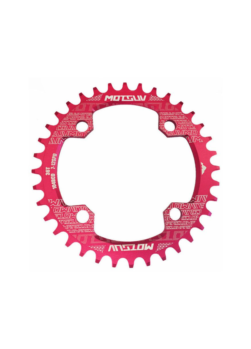 Зірка Narrow Wide 36T, червона Motsuv (370218317)