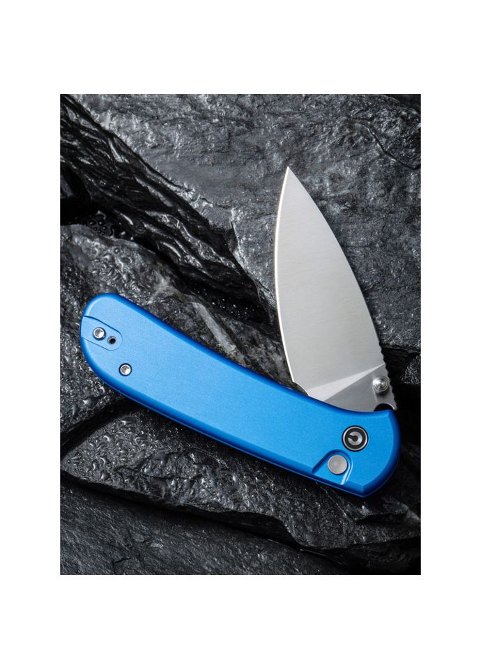 Ніж складаний Qubit Bright Blue Aluminum C22030E-3 Civivi (353502211)