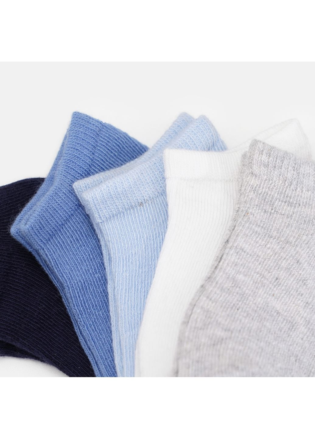 Комбіновані комплект шкарпеток (5 пар) H&M однотонні всесезон (360937768)