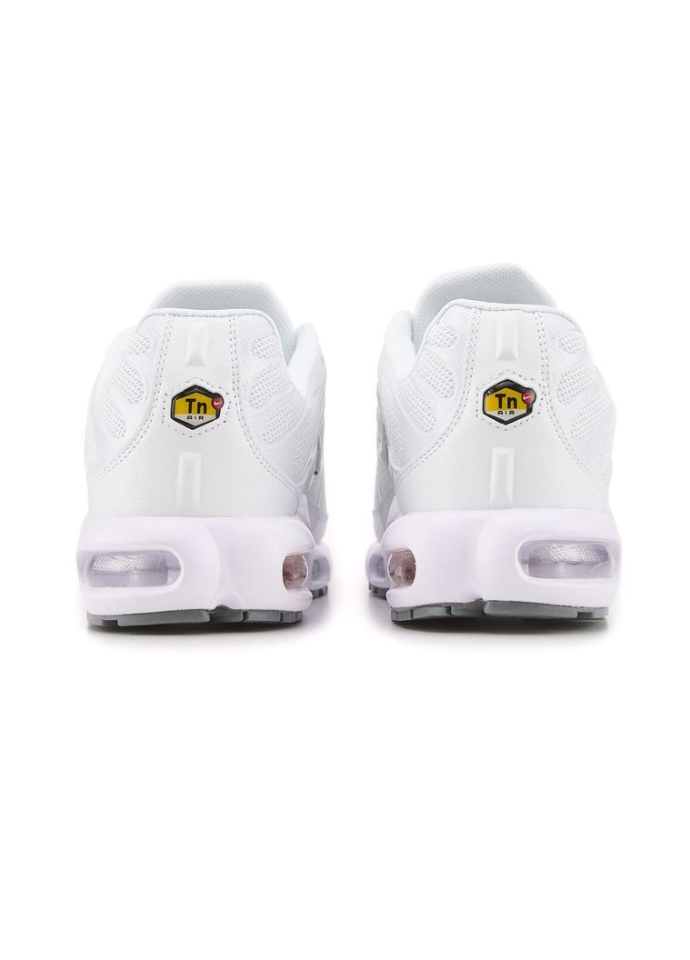 КРОССОВКИ ЖЕНСКИЕ NIKE AIR MAX TN PLUS WHITE НАЙК АИР МАКС ТН ПЛЮС No Brand белые демисезоны (367167234)