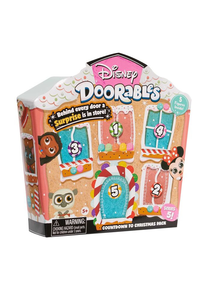 Игровой набор "Большой праздничный домик" 44637, 5 фигурок Disney Doorables (370218619)