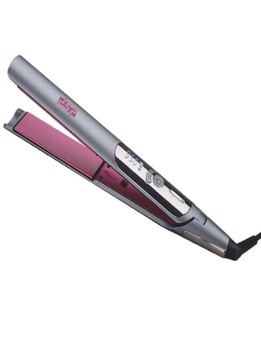 Випрямляч щипці для волосся 10265 плойка з керамічним покриттям сірий DSP (302243336)