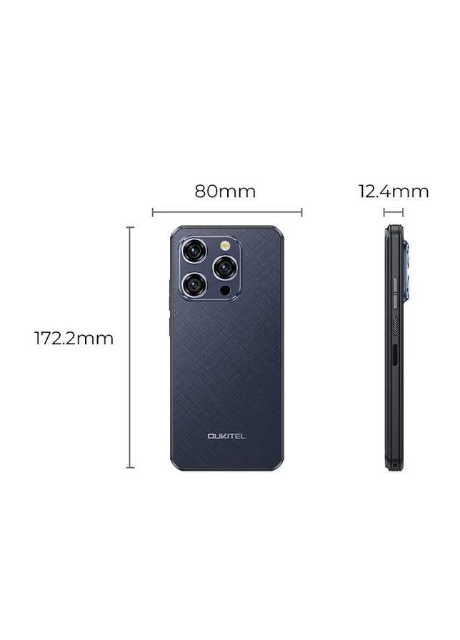 Смартфон захищений WP52 4/256GB 5G 6500 mah синій Oukitel (332614165)