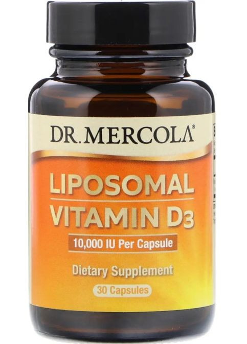 Витамин Д3 липосомальный Liposomal Vitamin D3 10 000 МЕ 30 капс Dr. Mercola (357340435)