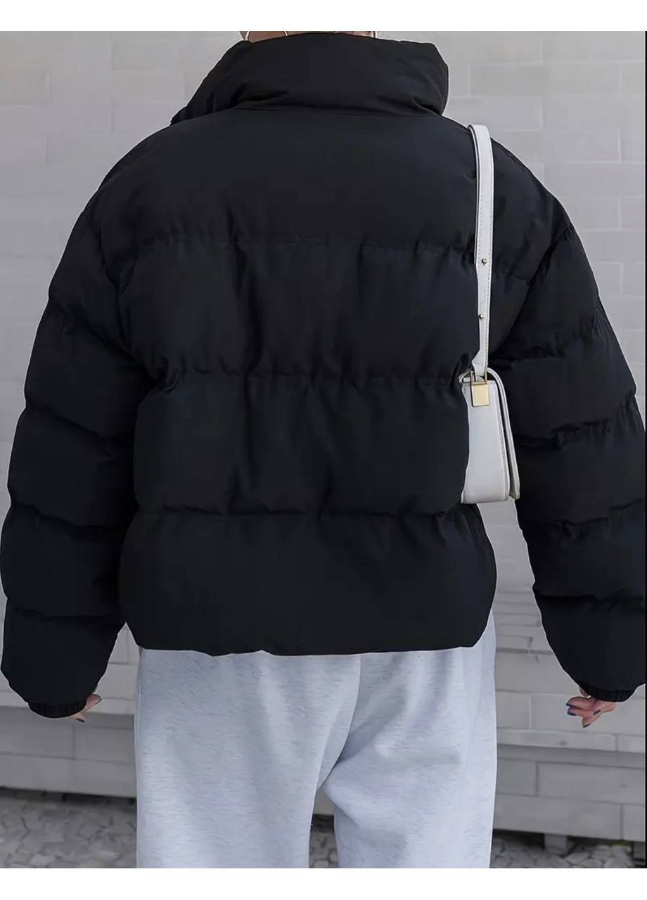 Чорний зимній Пуховик Avanti