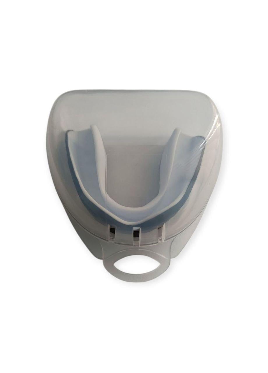 Капа боксерська дитяча POWER HC3-BK+WT чорно-біла SNS (366973318)