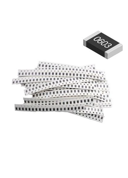 Резисторы SMD 0603 0.1Вт 660шт 1% 1Ом-1МОм, 102498 No Brand (386728603)