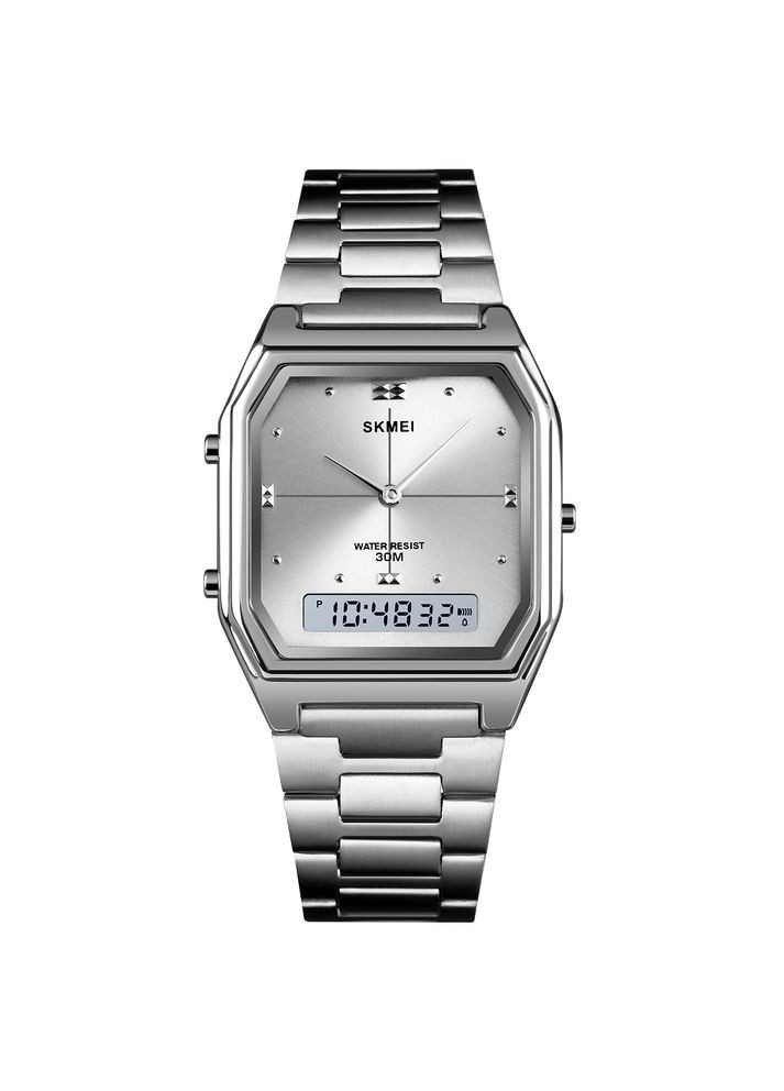 2258SI Silver электронный сasual, классический Skmei (324214478)
